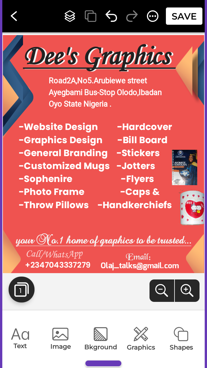 Dee's Graphics In Ibadan